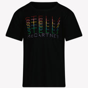 Stella Mccartney Kızlar T-Shirt Siyah