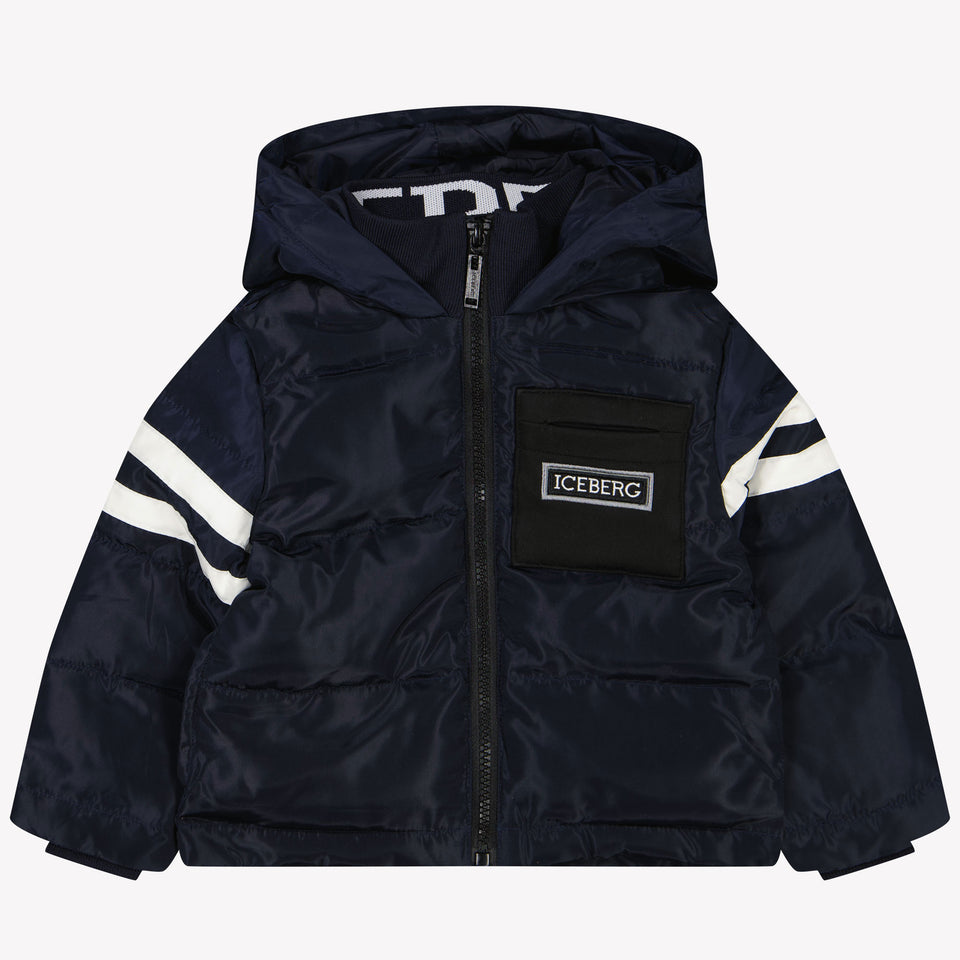 Iceberg Baby Jongens Winterjas Navy