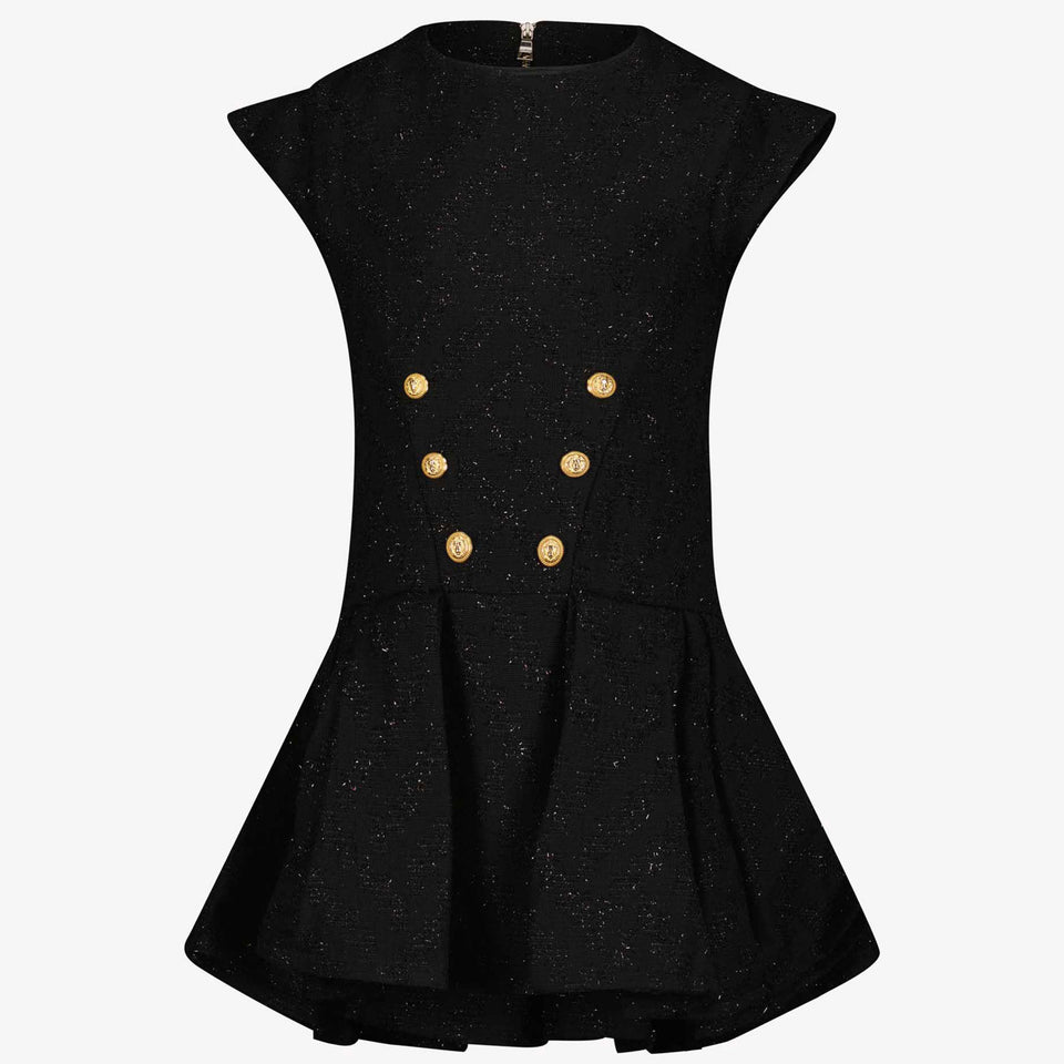 Balmain Girls Dress Black