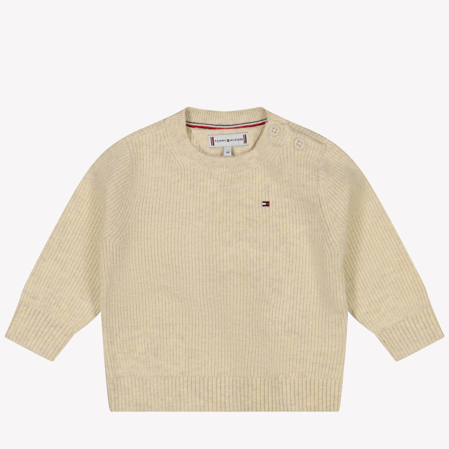 Tommy Hilfiger Baby Unisex Trui Licht Beige