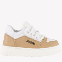 Moschino Unisex Sneakers  Beige