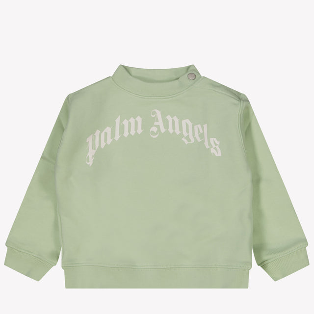 Palm Angels Baby Boys Sweater Mint