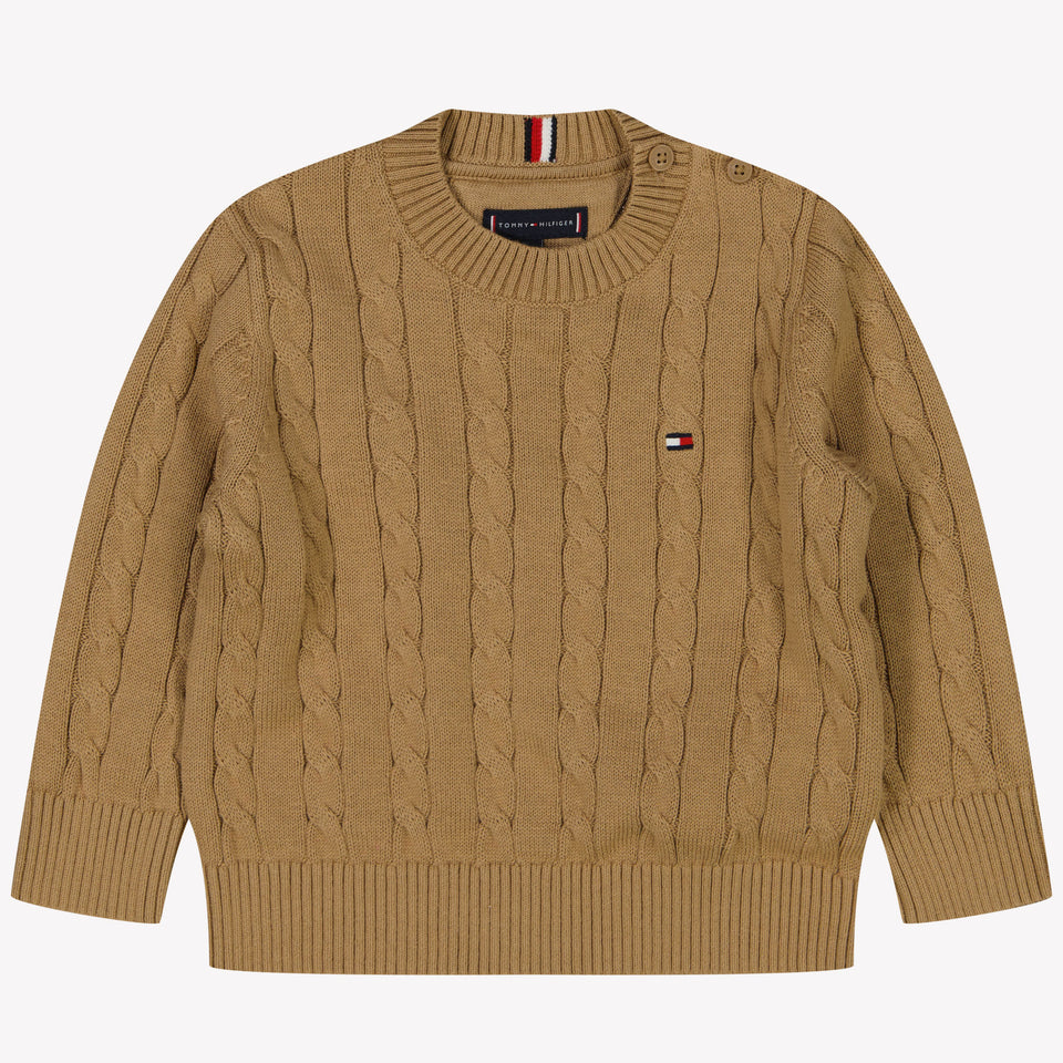 Tommy Hilfiger Baby Boys Sweater Camel