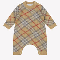 Burberry Camillo Baby Unisex Playsuit  Beige