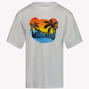 Moschino Kindersex T-Shirt Beyaz