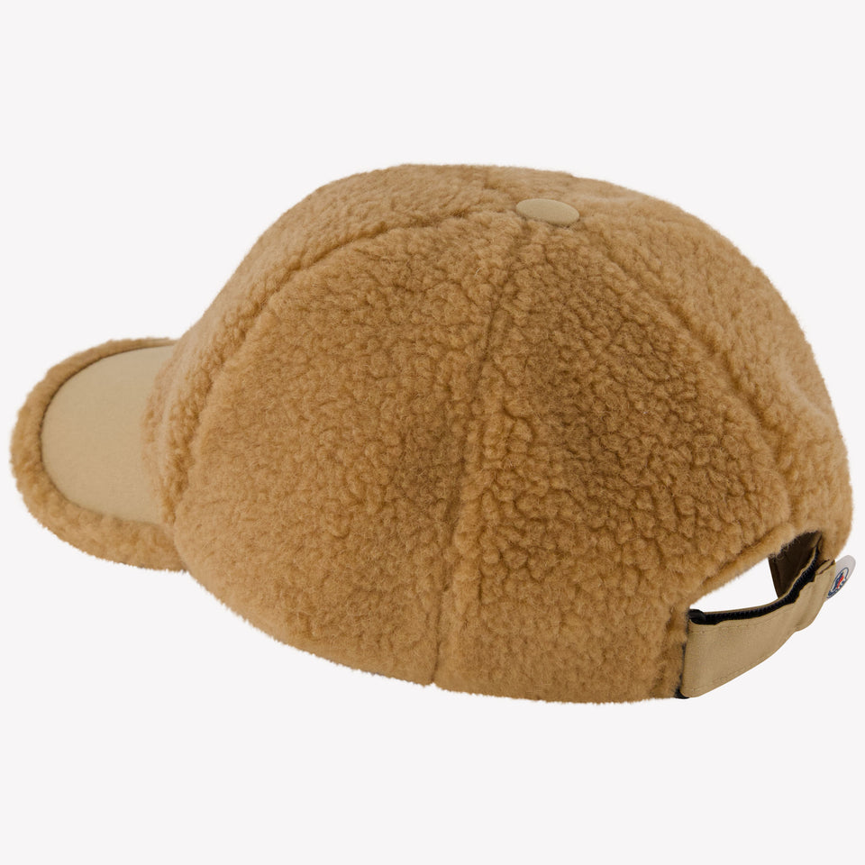 Moncler Boys cap Camel