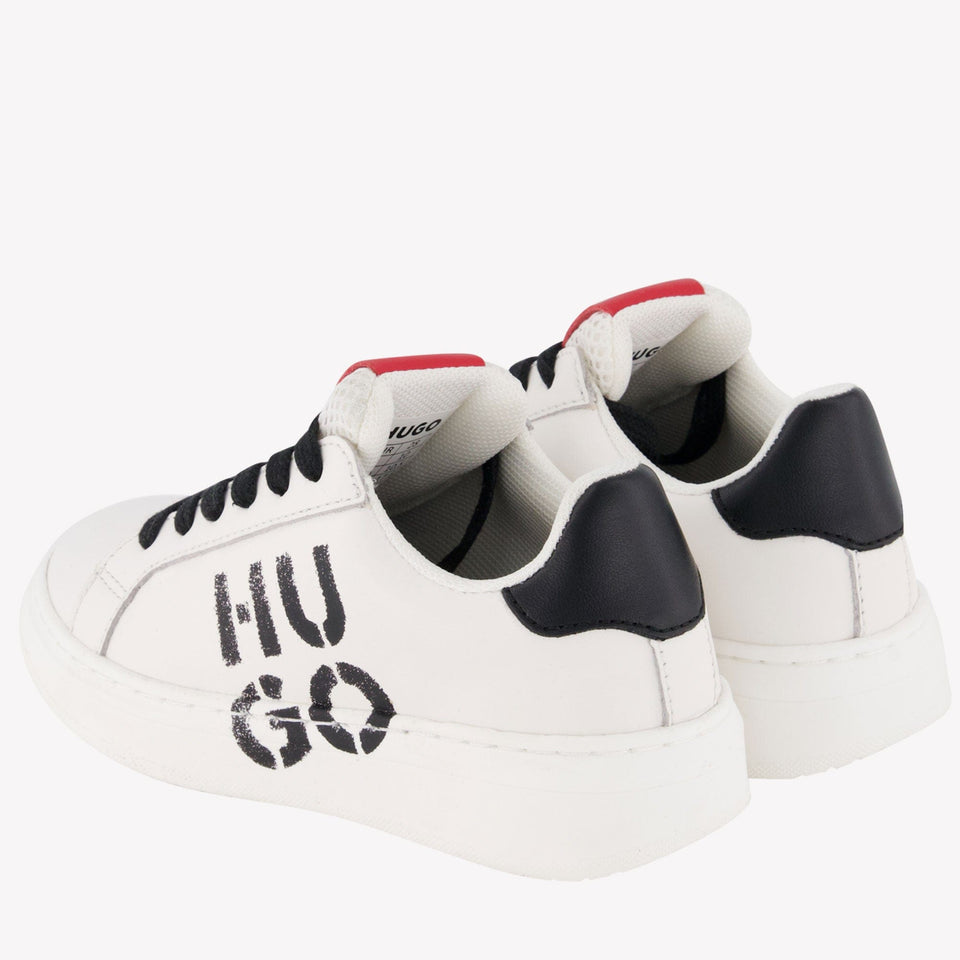 Hugo Jongens Sneakers Wit