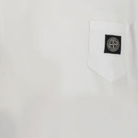 Stone Island Kids Boys  T-Shirt White