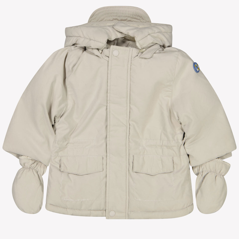 Mayoral Baby Boys Winter Coat Light Beige