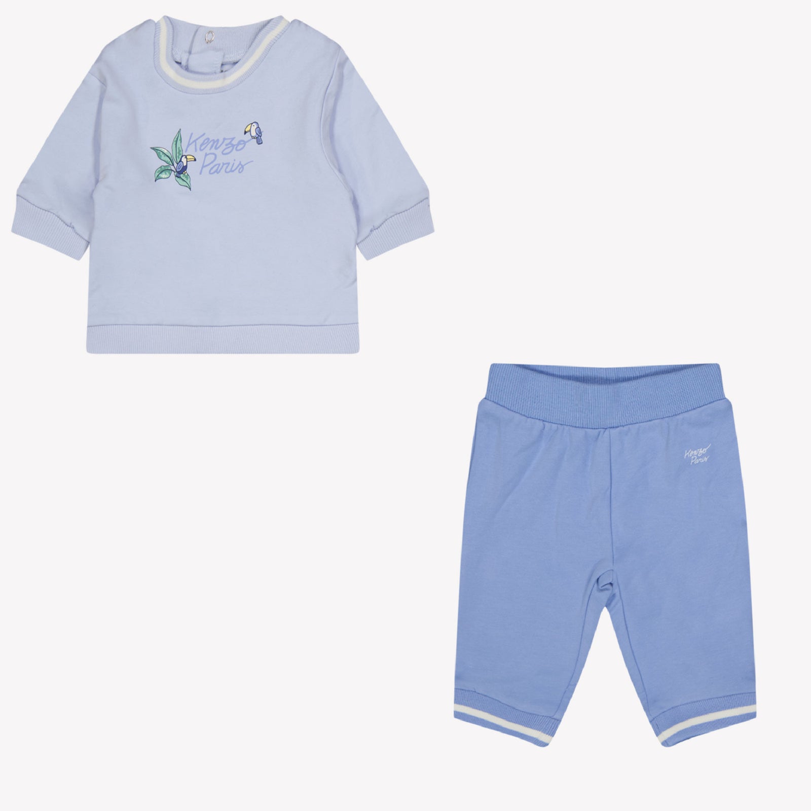 Kenzo Kids Baby Jongens Joggingpak Licht Blauw