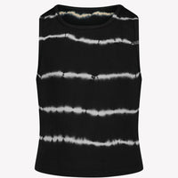 Patrizia Pepe Kinder Meisjes T-shirt Zwart 6Y