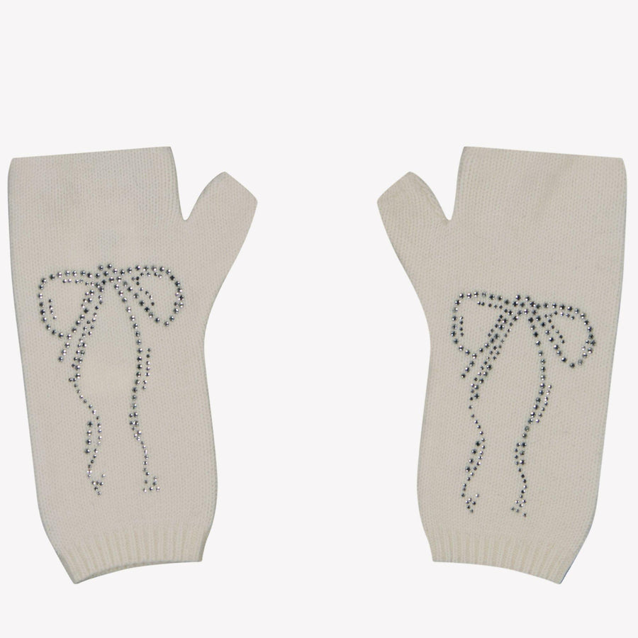 MonnaLisa Girls Gloves Off-White