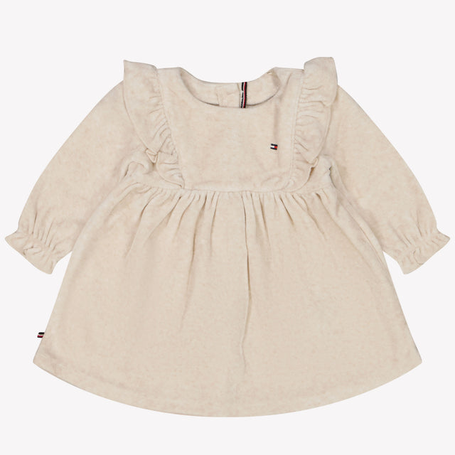 Tommy Hilfiger Baby Girls Dress Beige