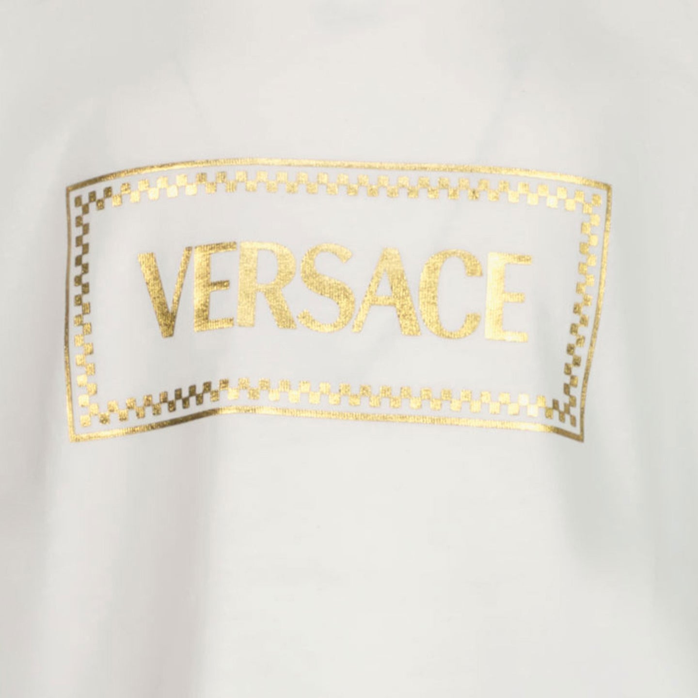 Versace Kids Unisex T-shirt in White