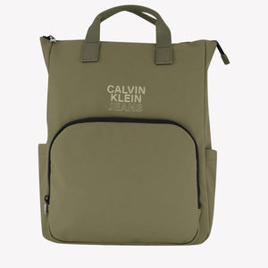 Calvin Klein Baby Unisex Diaperbag  Olive Green