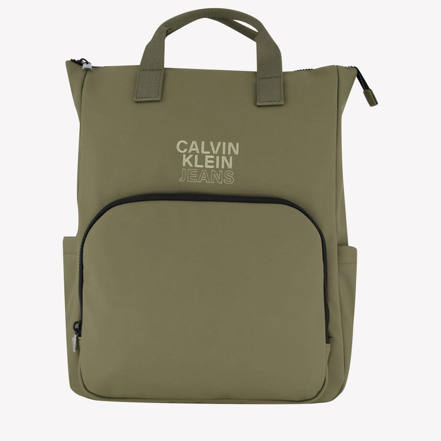 Calvin Klein Baby Unisex Diaperbag  Olive Green