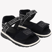 Dolce & Gabbana Kids Unisex Sandals Black