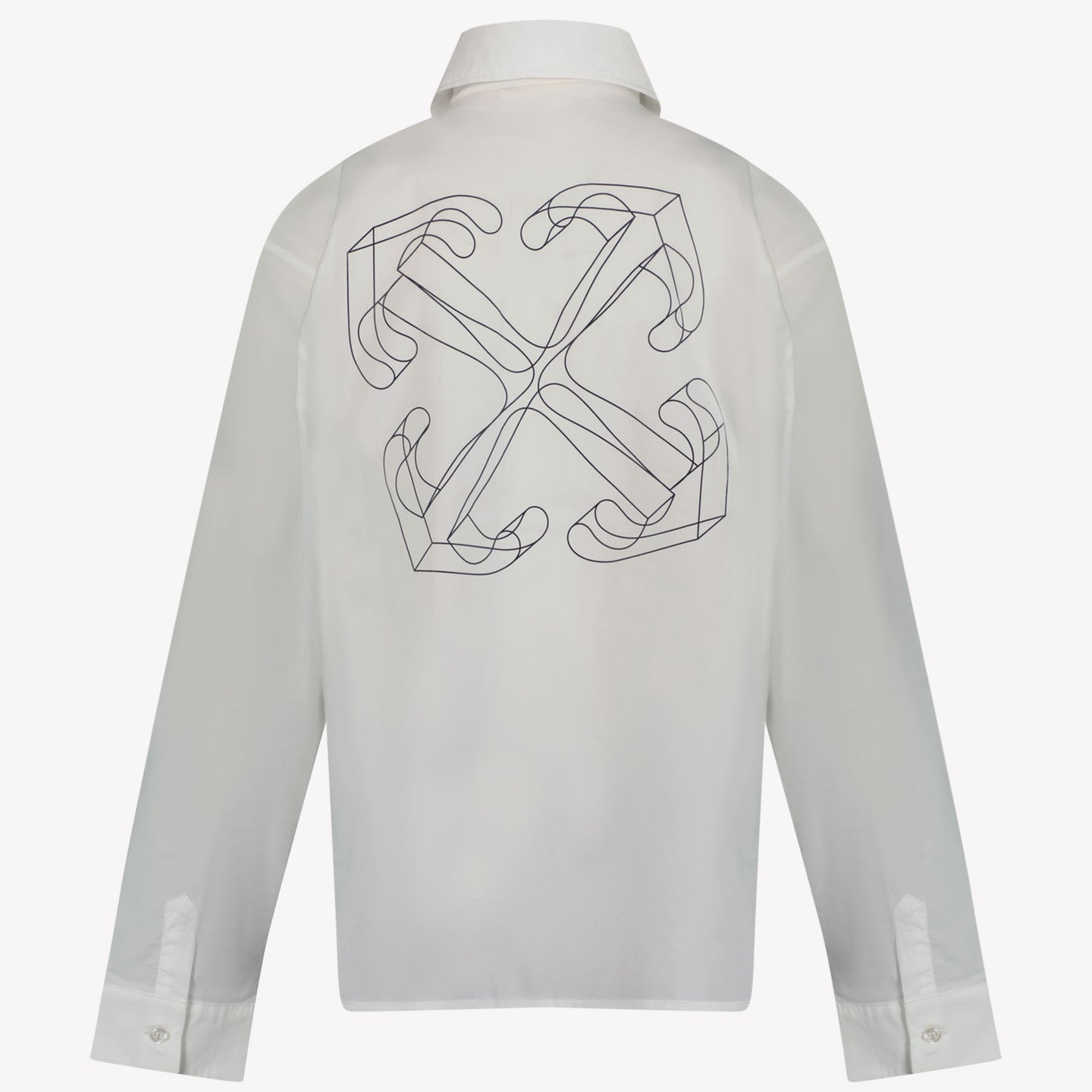 Off-White Jongens Blouse Wit