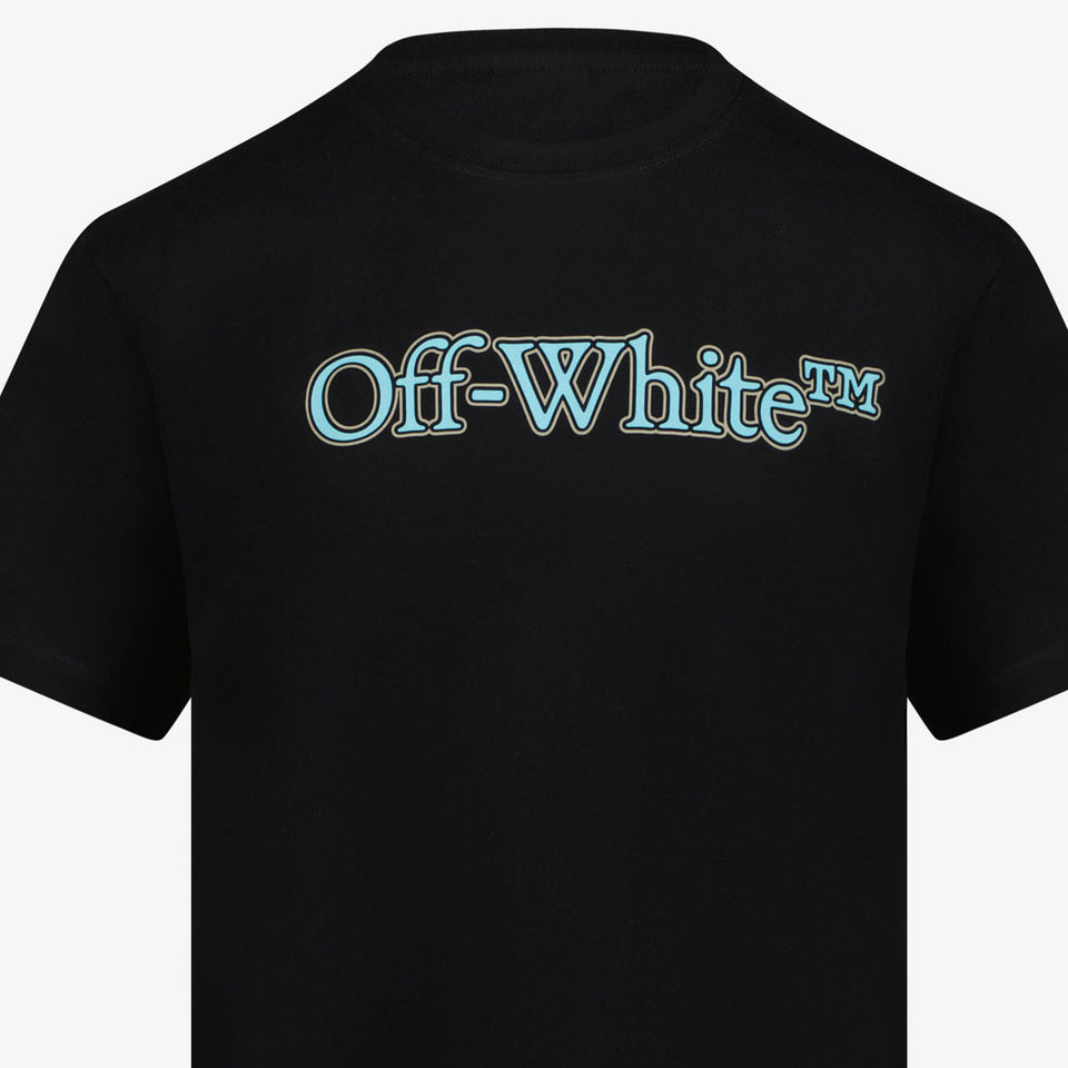 Off-White Kids Unisex T-Shirt in Black