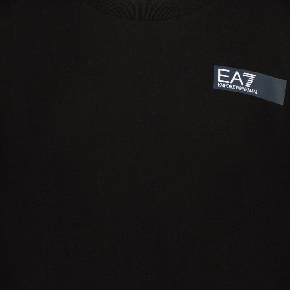 EA7 Jongens T-shirt Zwart