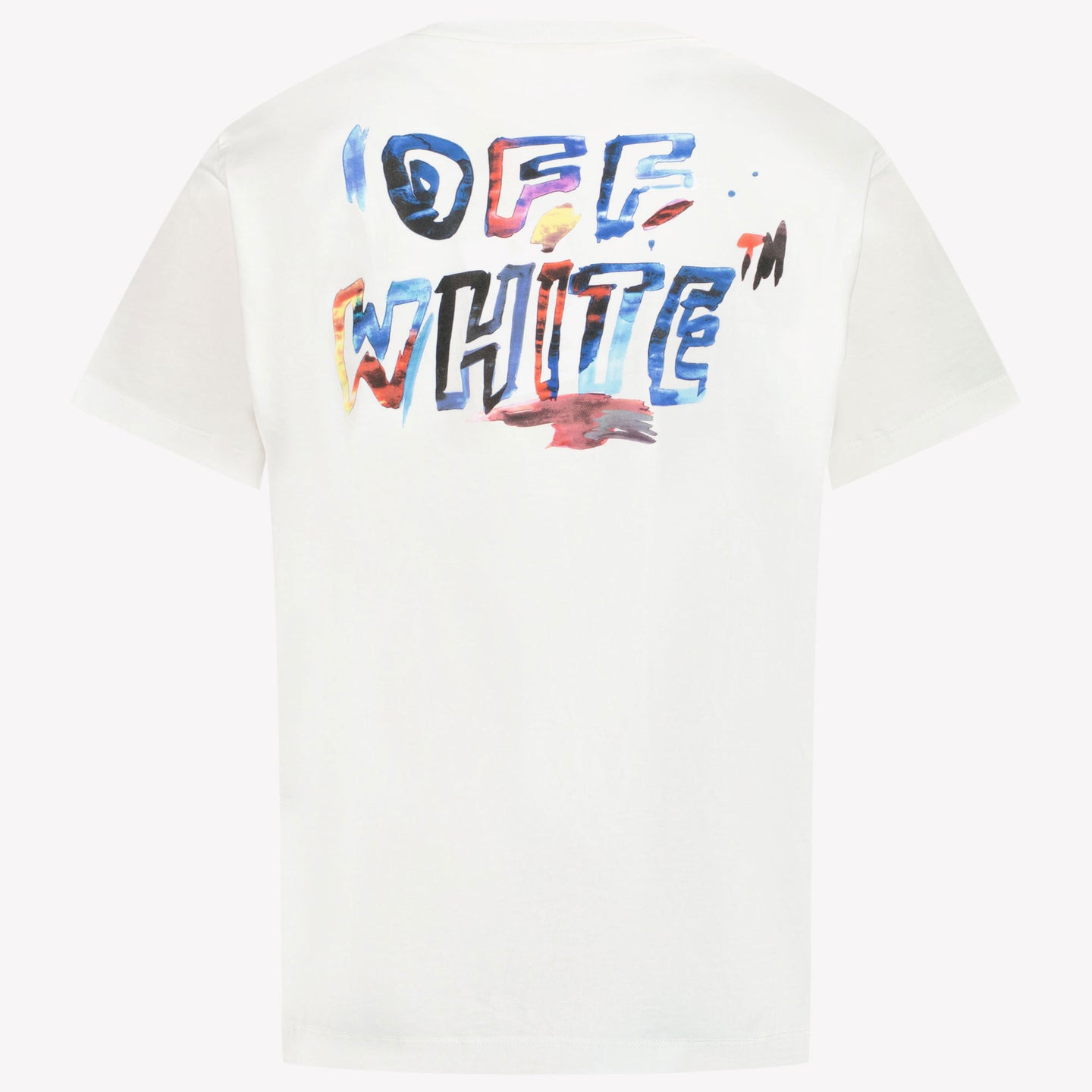 Off-White Kinder Jongens T-Shirt In Wit