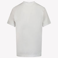 Stone Island Kids Boys  T-Shirt White