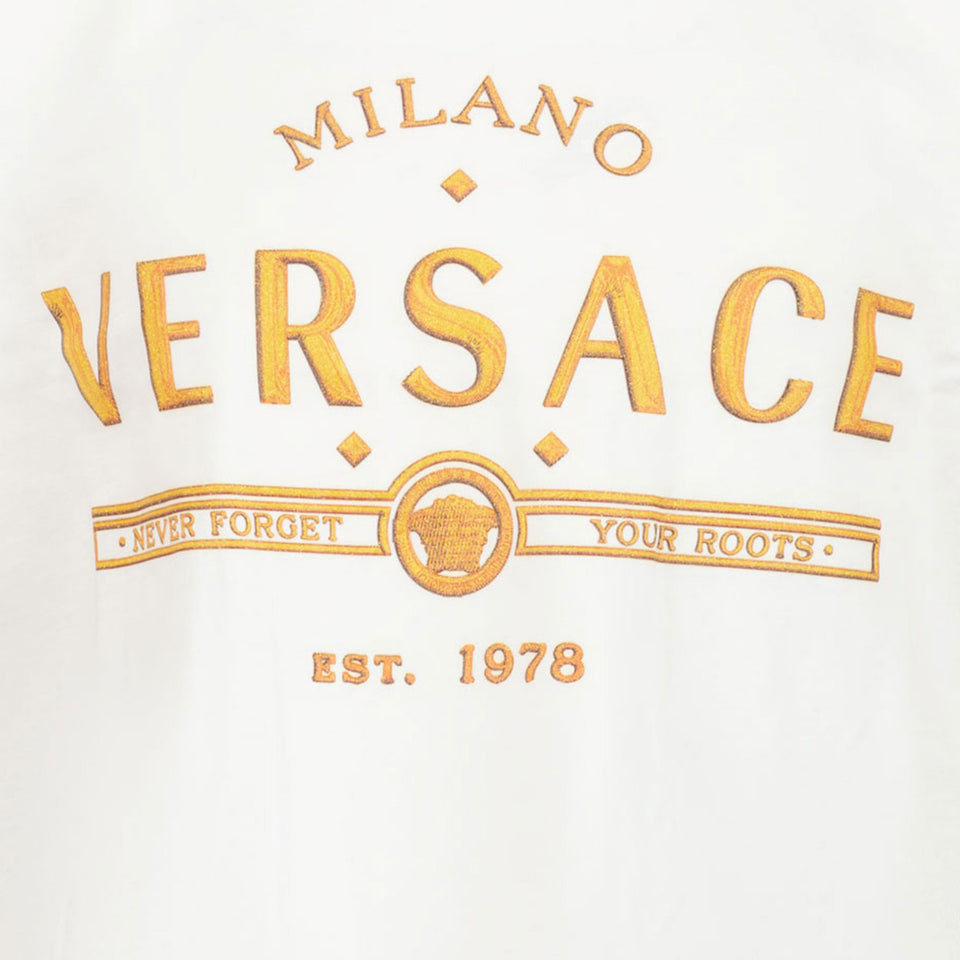 Versace Kids Boys in T-Shirt White