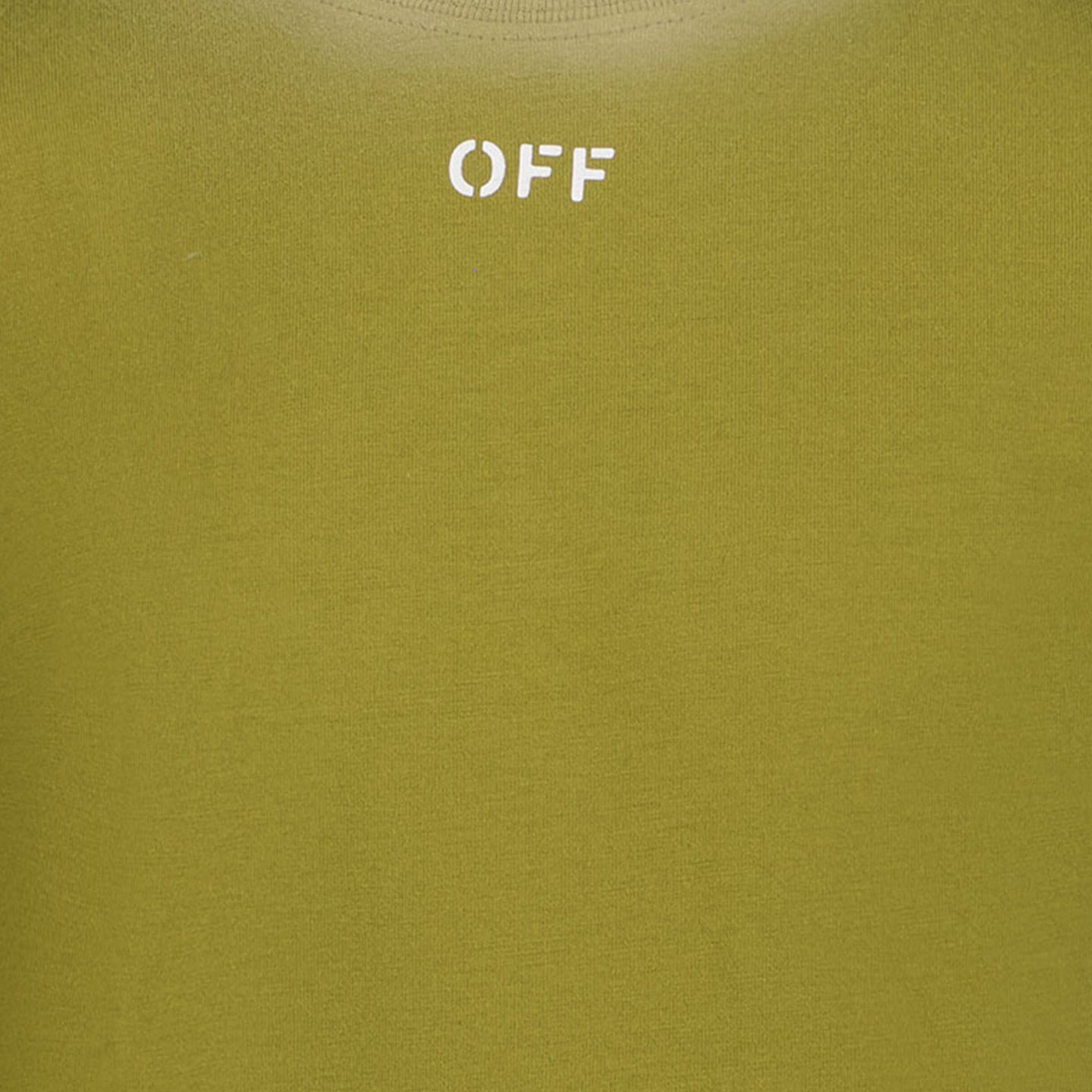 Off-White Boys t-shirt Olive Green