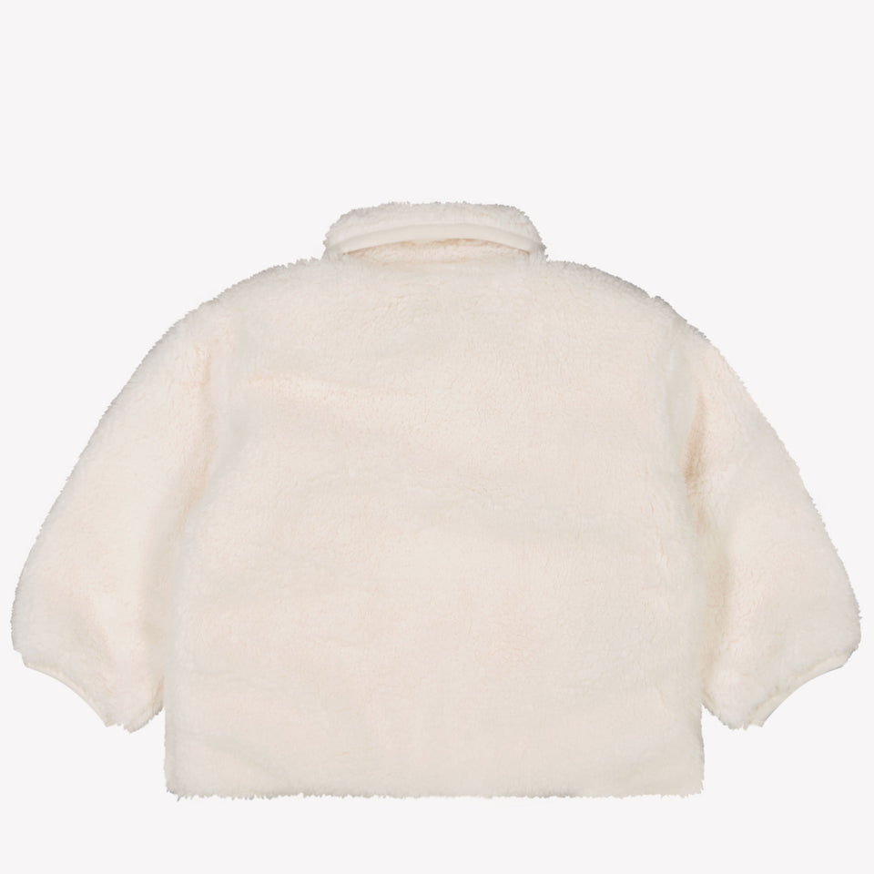 Fendi Baby faux fur jacket OffWhite