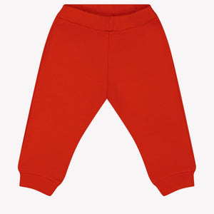 Fendi Baby Unisex Broek Rood 3 mnd