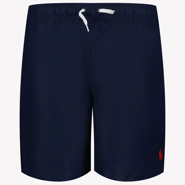 Ralph Lauren Kids Boys Swimwear In Navy