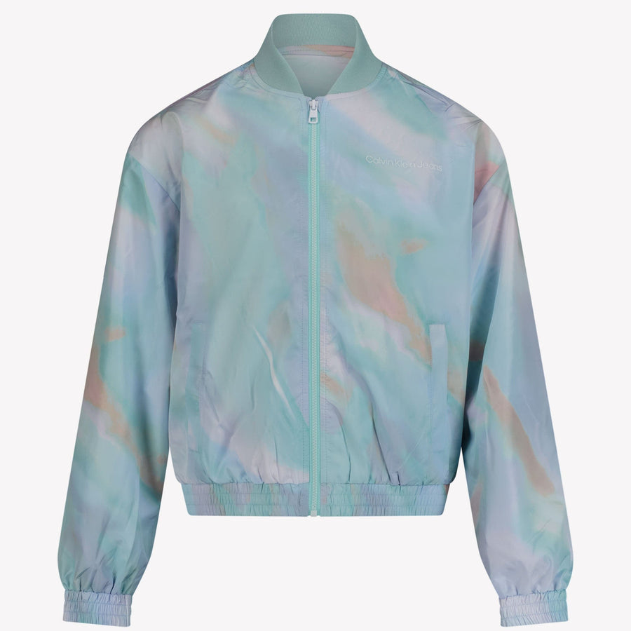 Calvin Klein Girls Jacket Light Blue