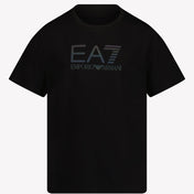 EA7 Kids Boys T-Shirt Siyah