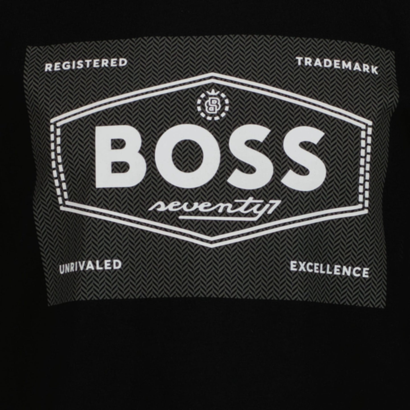 Boss Jongens T-shirt Zwart 4Y