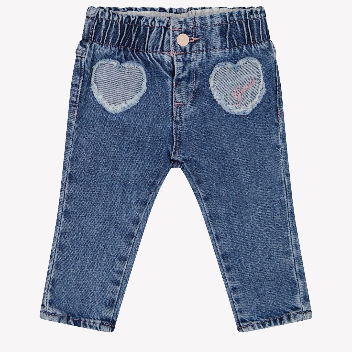 Guess Baby Meisjes Jeans In Licht Blauw