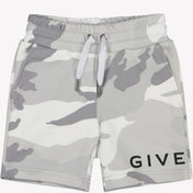 Givenchy Bays Boys Shorts Gray