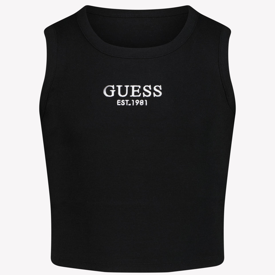 Guess Girls T-shirt Black