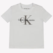 Calvin Klein 男の子のTシャツ白