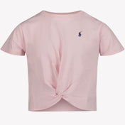 Ralph Lauren Children's Girls T-Shirt Light Pink