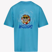 Moschino Kindersex T-Shirt Turkuaz
