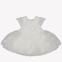 Monnalisa Baby Girls Dress  Offwhite
