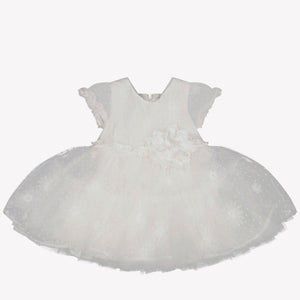 Monnalisa Baby Girls Dress  Offwhite
