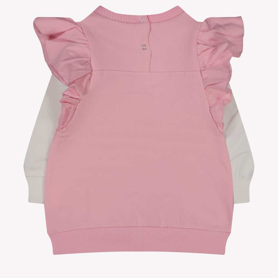 Monnalisa Baby Girls Dress Light Pink