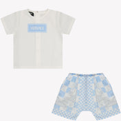 Versace Bebek Erkekler Açık Mavi Set