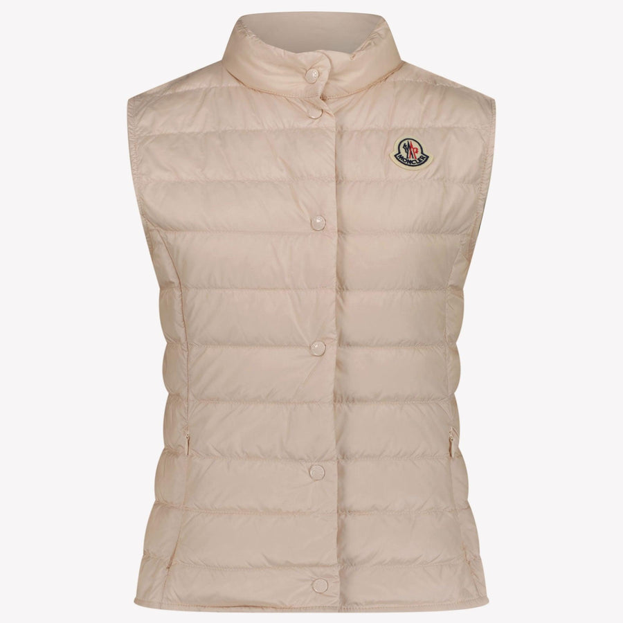 Moncler Girls Gilet in Light Pink