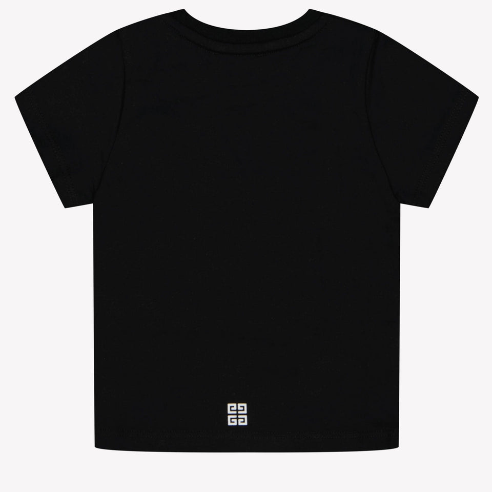 Givenchy Baby Jongens T-shirt Zwart