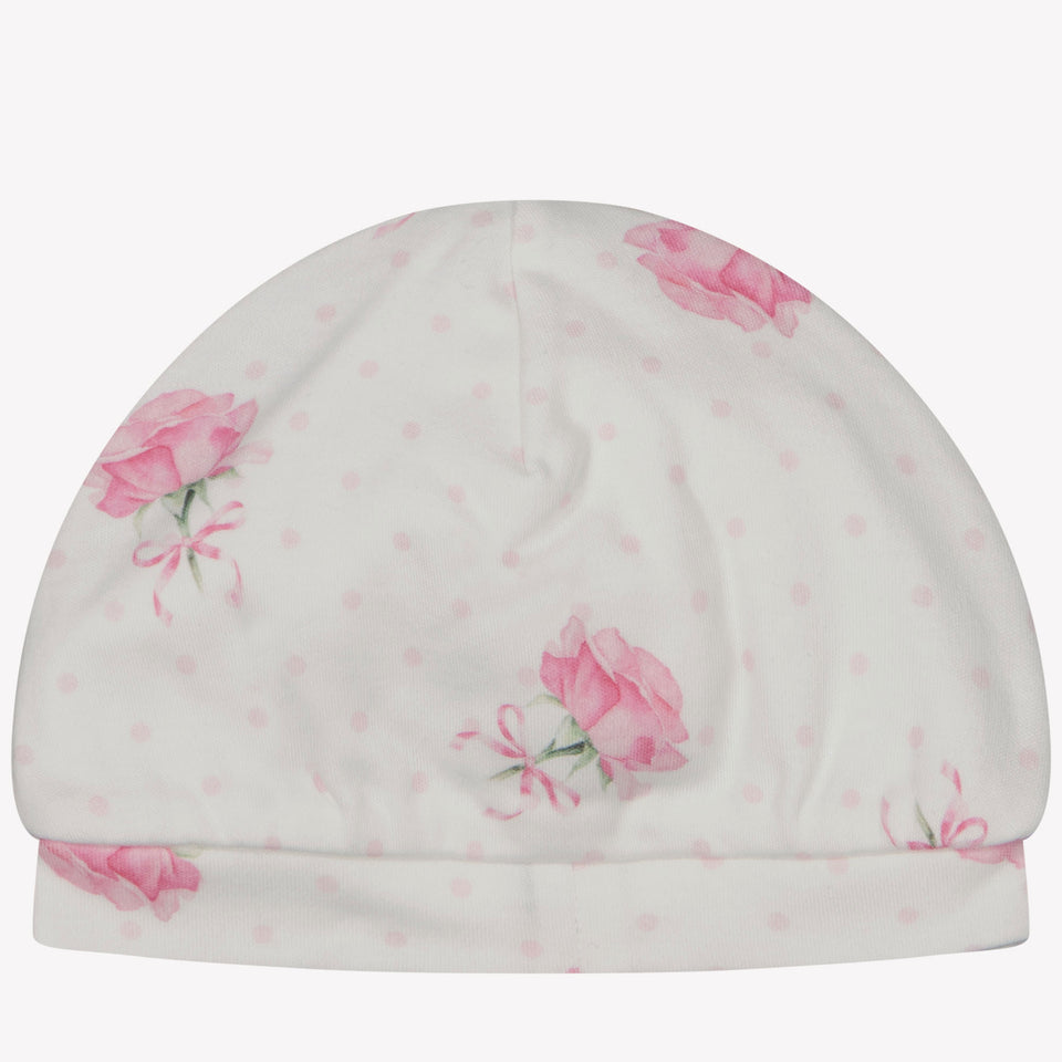 MonnaLisa Baby Girls Hat in White