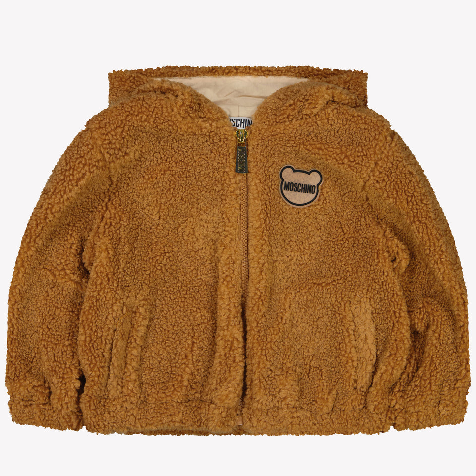 Moschino Baby Unisex intermediate Jacket Camel