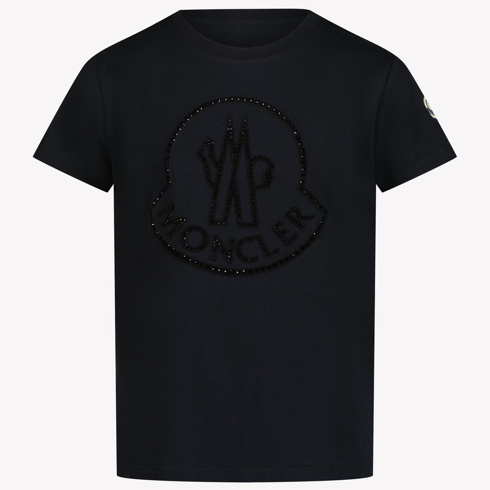 Moncler Girls T-shirt Black