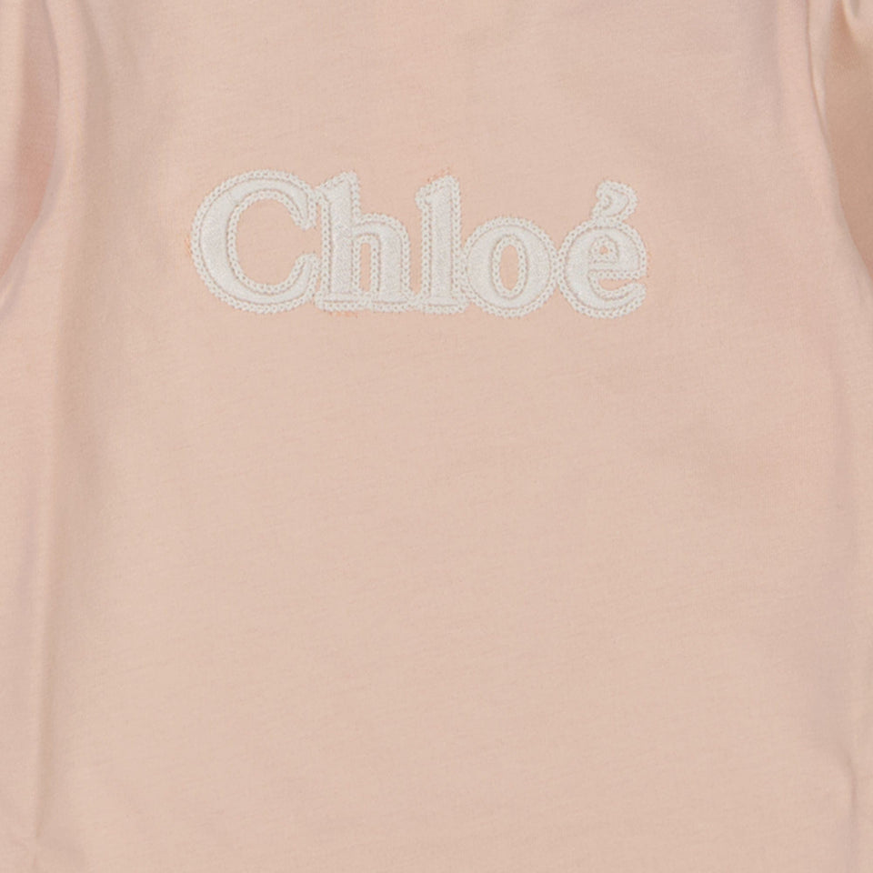 Chloe Baby Meisjes T-shirt Licht Roze